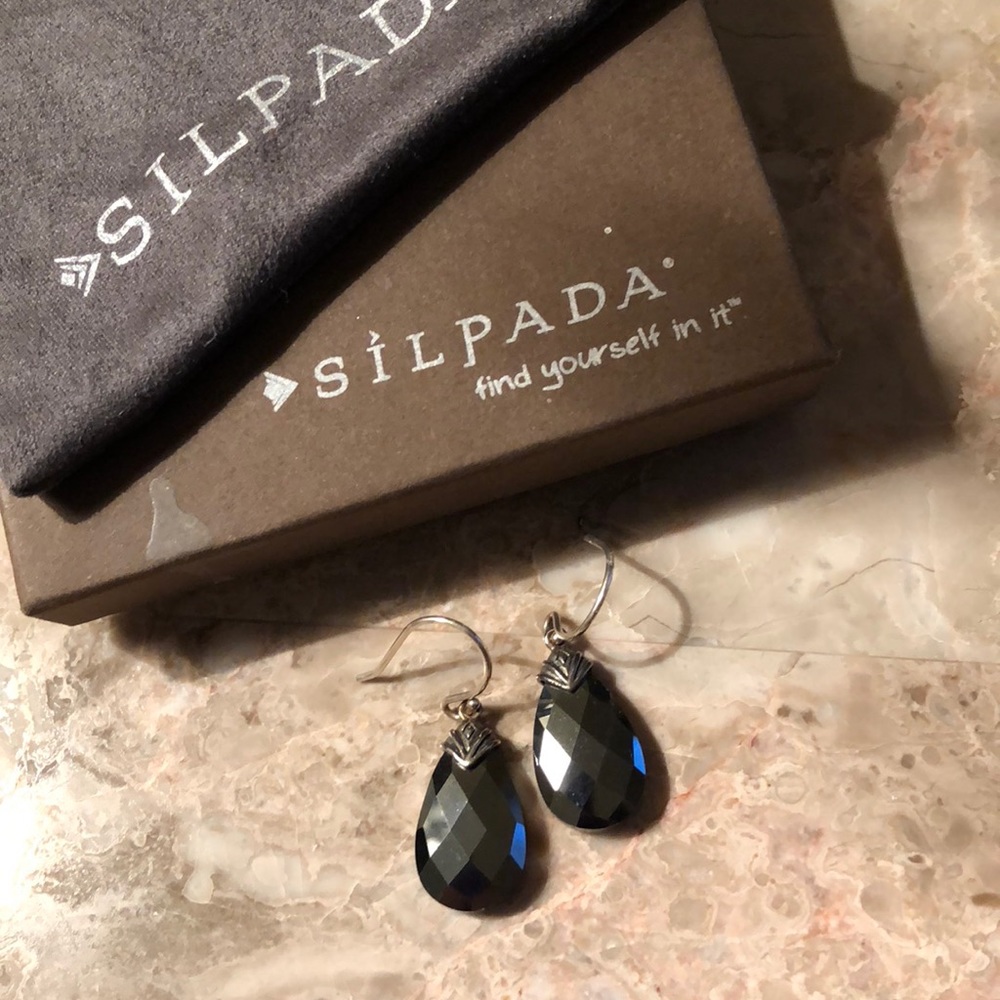 Silpada sterling silver dangle earrings